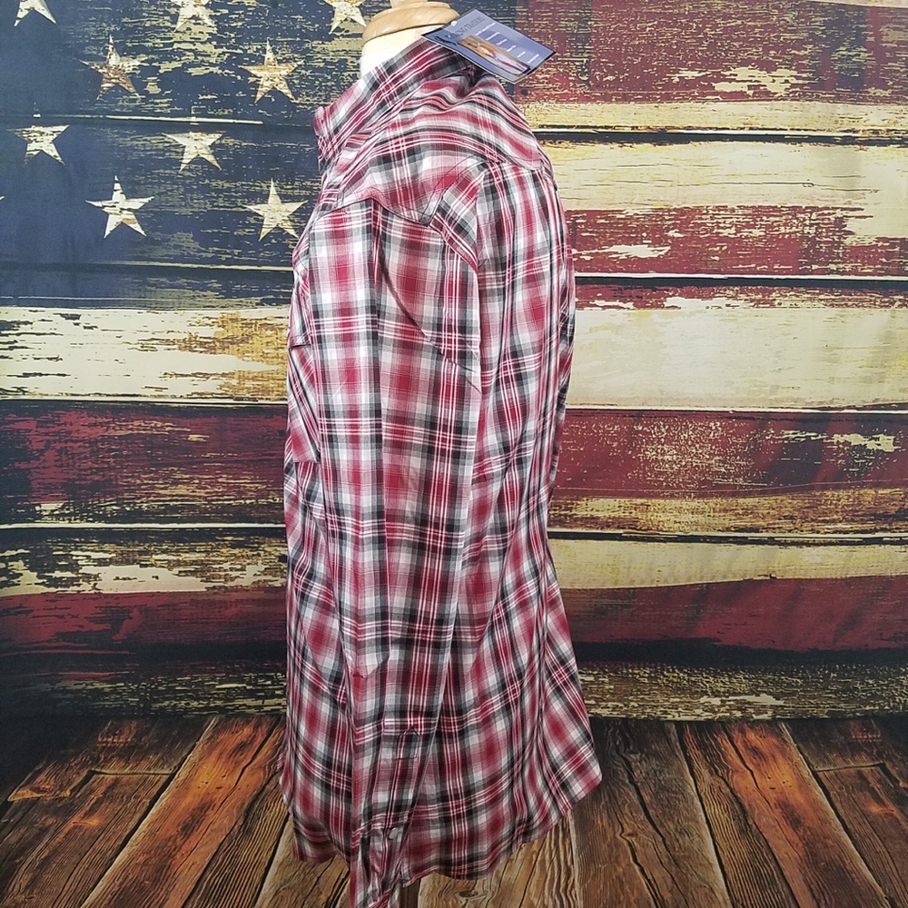 WYOMING TRADERS SNAP UP WESTERN OVERSIZED SHIRT - Picture 5 of 7